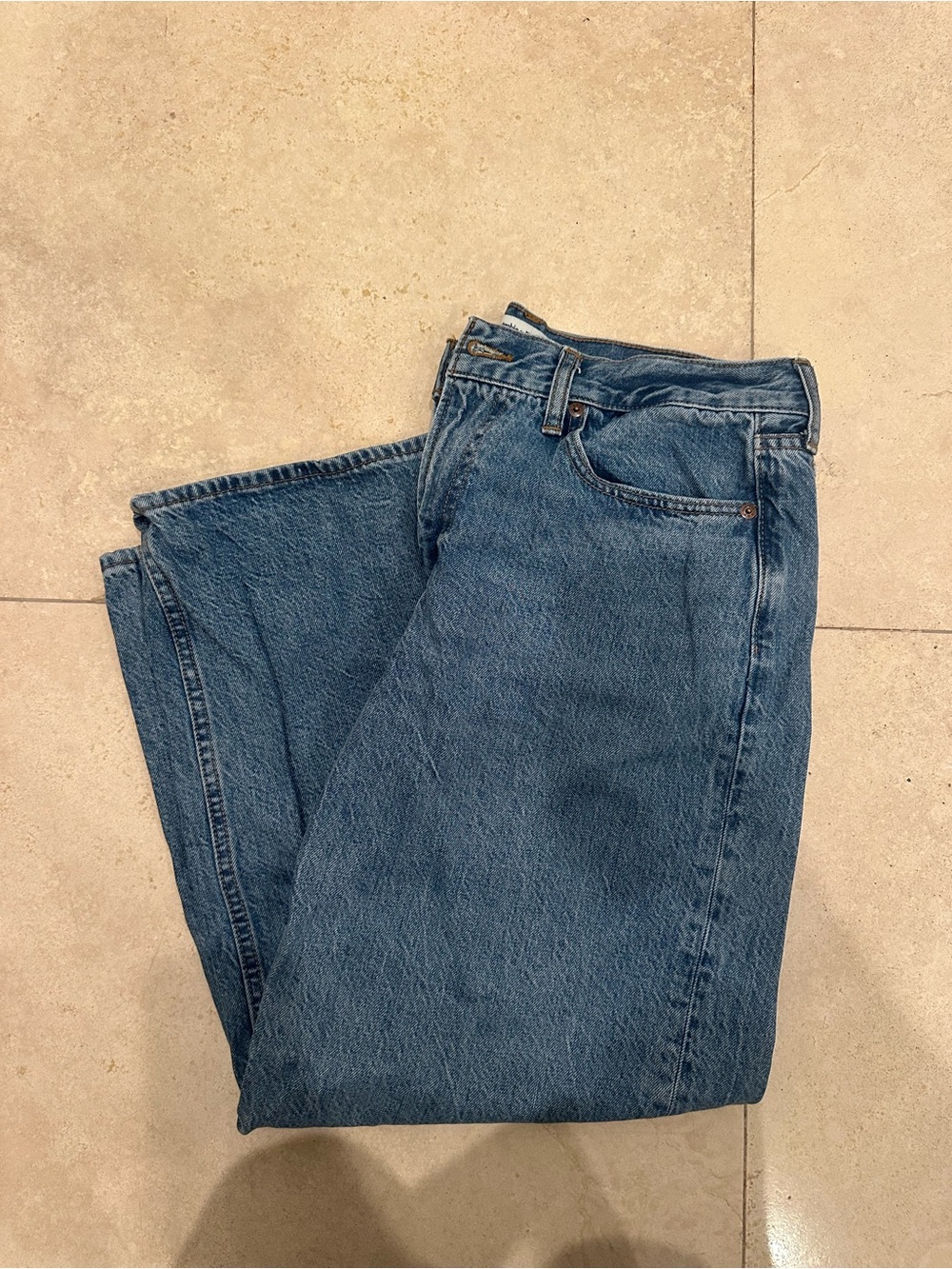 Abercrombie & Fitch Ultra Loose Low Rise Jeans